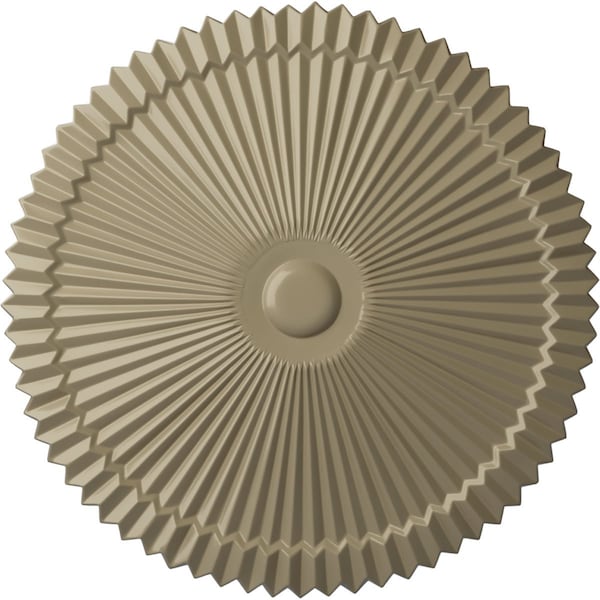 Ekena Millwork Shakuras Ceiling Medallion (Fits Canopies up to 5"), Hand-Painted Gobi Desert, 24"OD x 3"P CM24SHGDF - main
